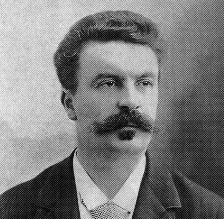 Guy de Maupassant card