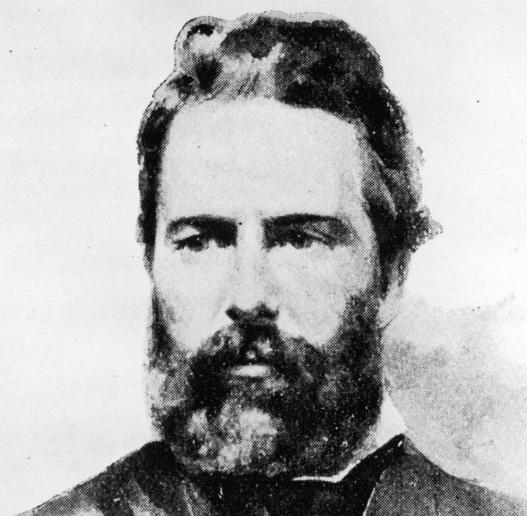Herman Melville card