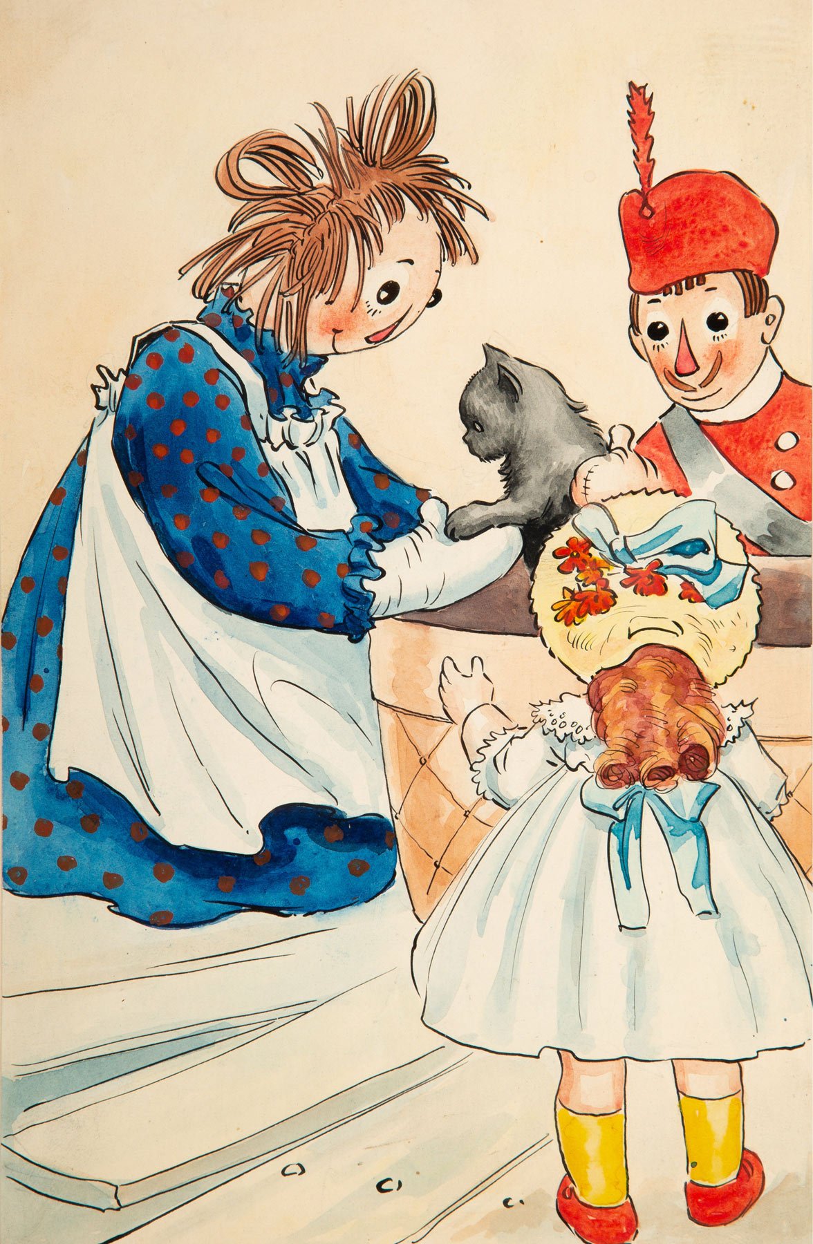 Raggedy Ann And The Kittens